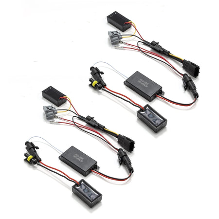 AlphaRex DRL Converter Harness for 2005-2011 Toyota Tacoma without Factory DRL, for AlphaRex LUXX Projector Headlights – AlphaRex 810018, photo 1 of 6