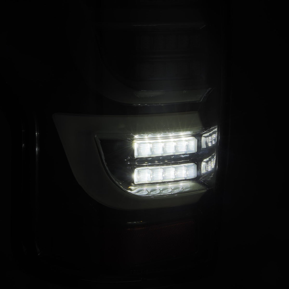 AlphaRex LUXX-Series Sequential LED Tail Lights for 2007-2013 Toyota Tundra, Alpha-Black – AlphaRex 670040, photo 7 of 8