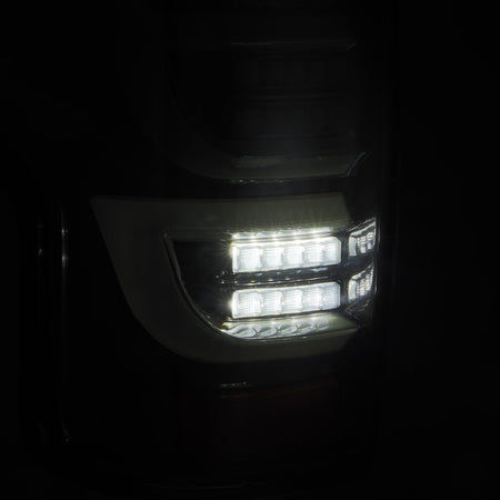 AlphaRex LUXX-Series Sequential LED Tail Lights for 2007-2013 Toyota Tundra, Alpha-Black – AlphaRex 670040, photo 7 of 8