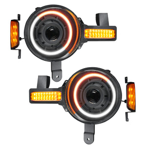 Amber/White Switchback