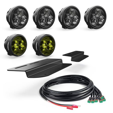 Fog Pocket LED Light Kit - Steel Bumper - Ford Bronco 2021 + - Mount Kit Only – CRMSY (Vision X Lighting XIL-OESBF21FB)