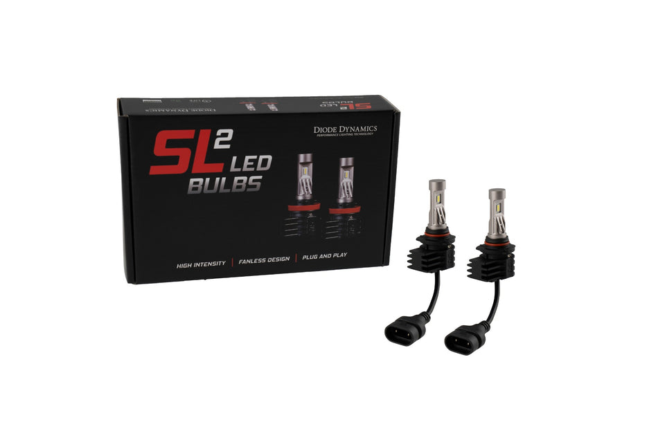 Diode Dynamics SL2 9005/9011/H10 LED Bulbs, Selective Yellow (Pair) – ZZ2 (Diode Dynamics DD0464P)