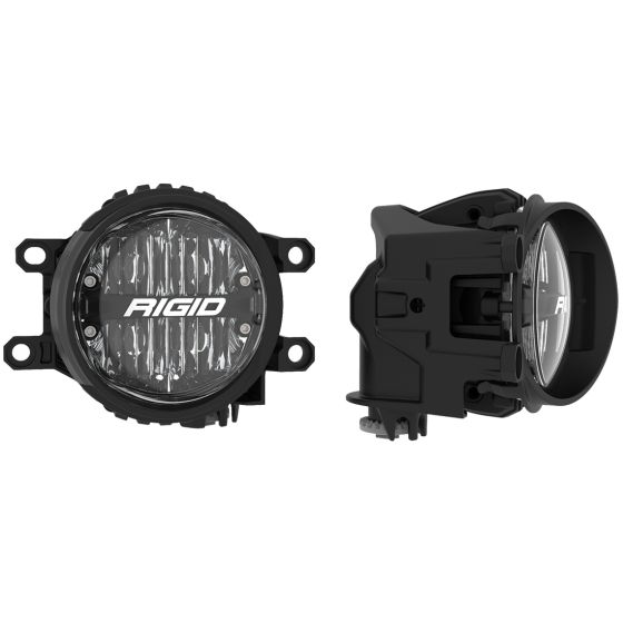 RIGID 360-Series SAE LED Fog Light Kit, White, for Toyota 4Runner, Tundra and Tacoma – Toyota OE Series Fog Light Kit White (RIGID Industries 37116)