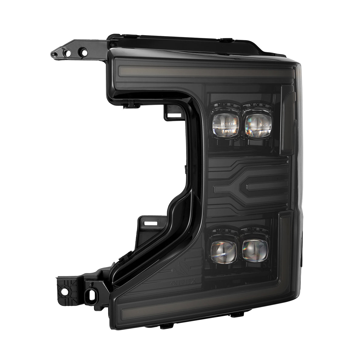 AlphaRex NOVA-Series LED Projector Headlights for 2020-2022 Ford F-250 to F-550 Super Duty, Alpha-Black – AlphaRex 880340, photo 3 of 5