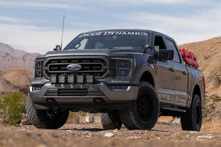 Diode Dynamics Elite Series LED Fog Lights for 2021-2023 Ford F-150, White SAE Fog (Pair) – ZZ2 (Diode Dynamics DD5169)