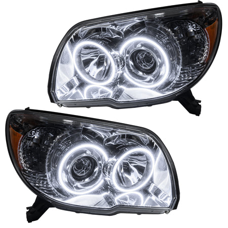 Pre-Assembled LED Halo Headlights for 2006-2009 Toyota 4Runner Sport, White Halos – A Primary (Oracle Lighting 7090-001)