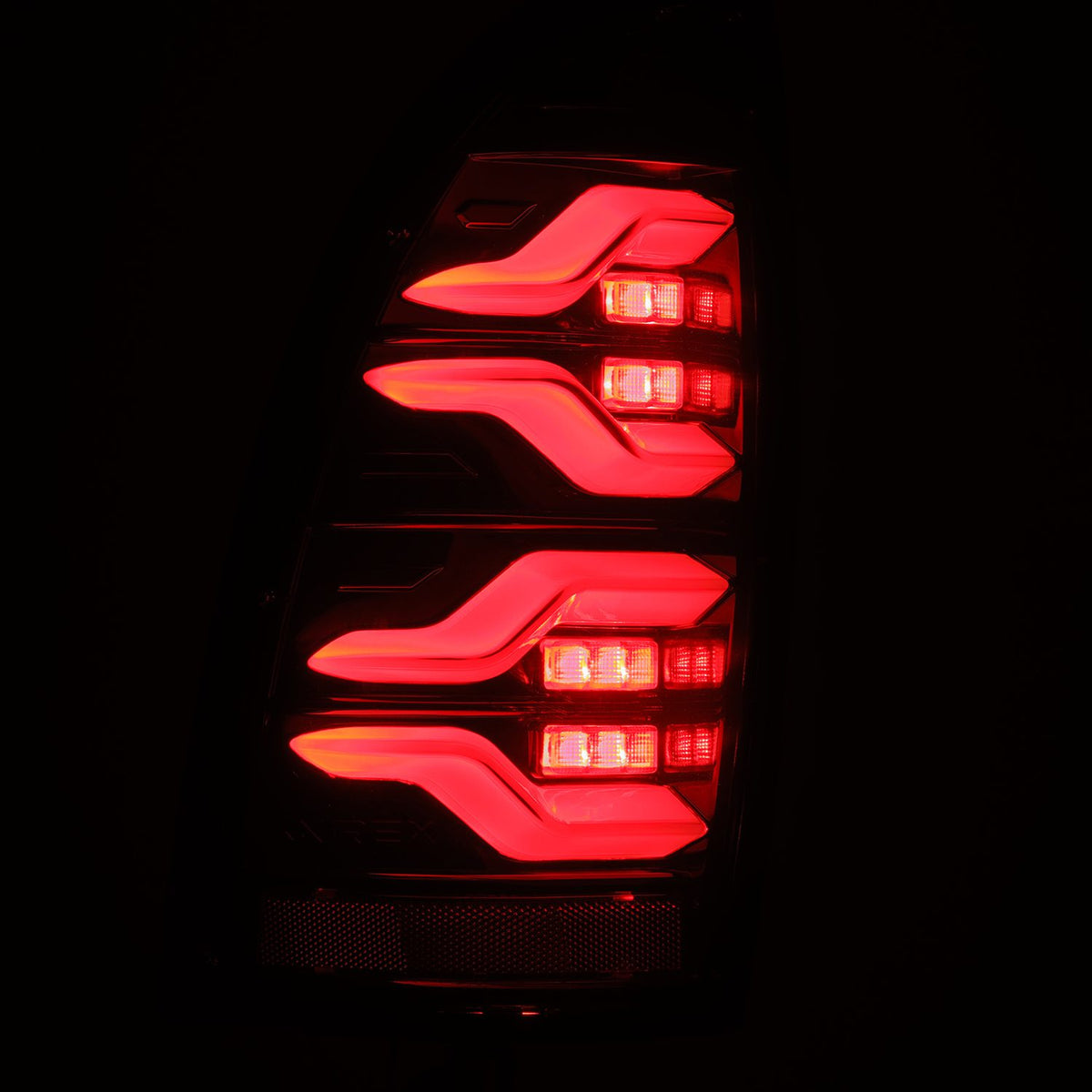 AlphaRex LUXX-Series Sequential LED Tail Lights for 2005-2015 Toyota Tacoma, Alpha-Black – AlphaRex 680050, photo 7 of 7