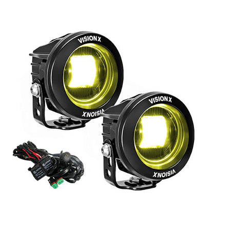 CG2 3.7″ SAE Cannon (Single) – cg2 crp1saesykit (Vision X Lighting CG2-CPR1SAE)
