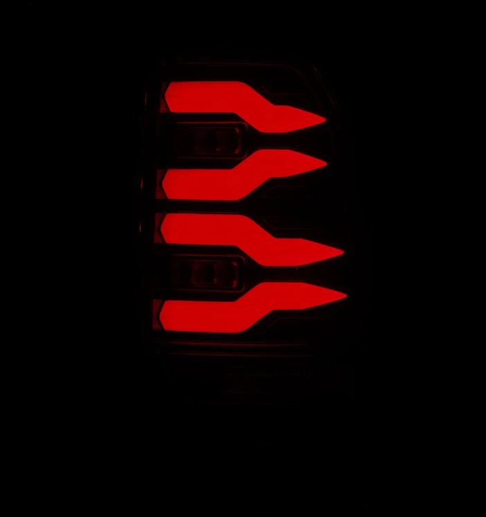 AlphaRex LUXX-Series Sequential LED Tail Lights for 1999-2016 Ford F-250 to F-550 Super Duty and 1997-2003 F-150, Alpha-Black – AlphaRex 658001, photo 4 of 6