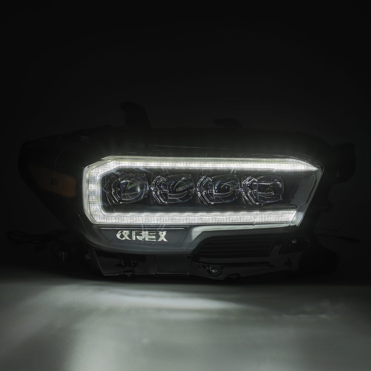 AlphaRex NOVA-Series LED Projector Headlights for 2016-2023 Toyota Tacoma, Alpha-Black – AlphaRex 880705, photo 3 of 6