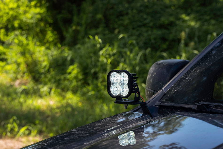 Diode Dynamics Stage Series SS3 Pro Backlit LED Ditch Light Kit for 2019-2021 Ford Ranger, Yellow Combo/Driving – ZZ1 (Diode Dynamics DD6586)