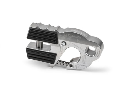 UltraHook Winch Hook with Shackle Mount – Ultrahook Silver (Factor 55 00250-05)
