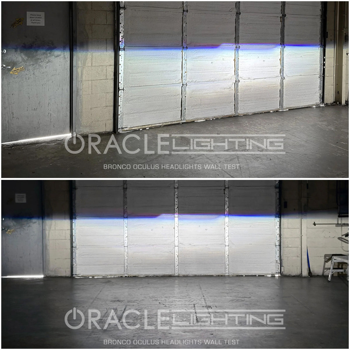 Oculus Bi-LED Heated Lens Projector Headlights for 2021-2025 Ford Bronco – M Diagram (Oracle Lighting 5886-111)