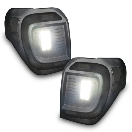 Black Series Flush Style Lensless LED Tail Lights for 2014-2024 Toyota 4Runner, Tinted – E Product (Oracle Lighting 5920-504-T)