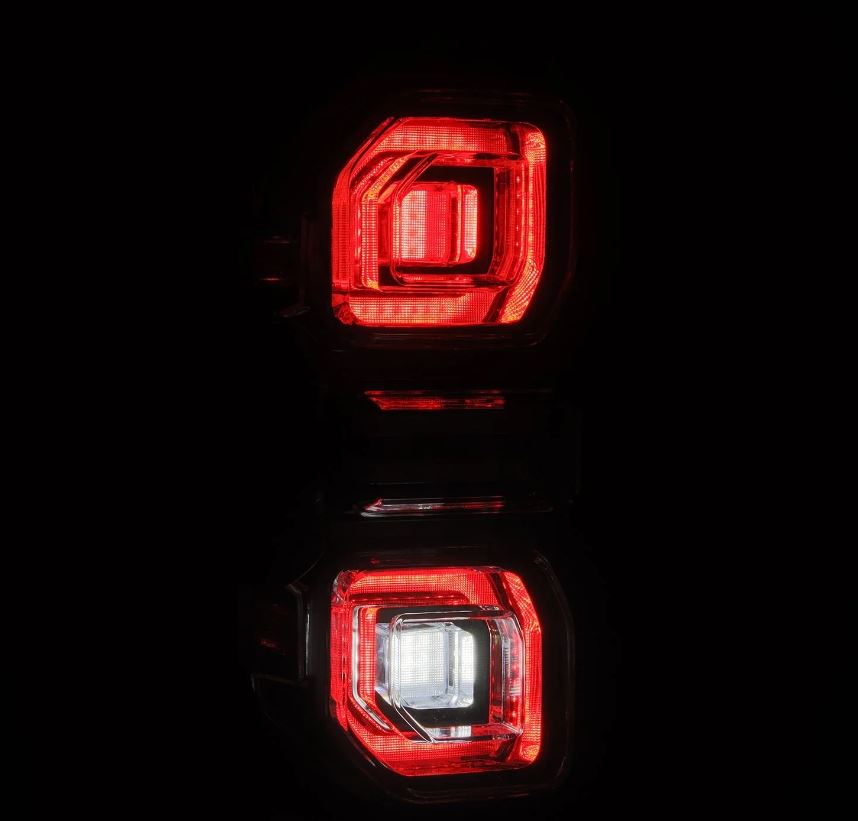 AlphaRex NOVA-Series Prismatic Sequential LED Tail Lights for 2021-2026 Ford Bronco, Black with Clear Lens – AlphaRex 659010, photo 3 of 7