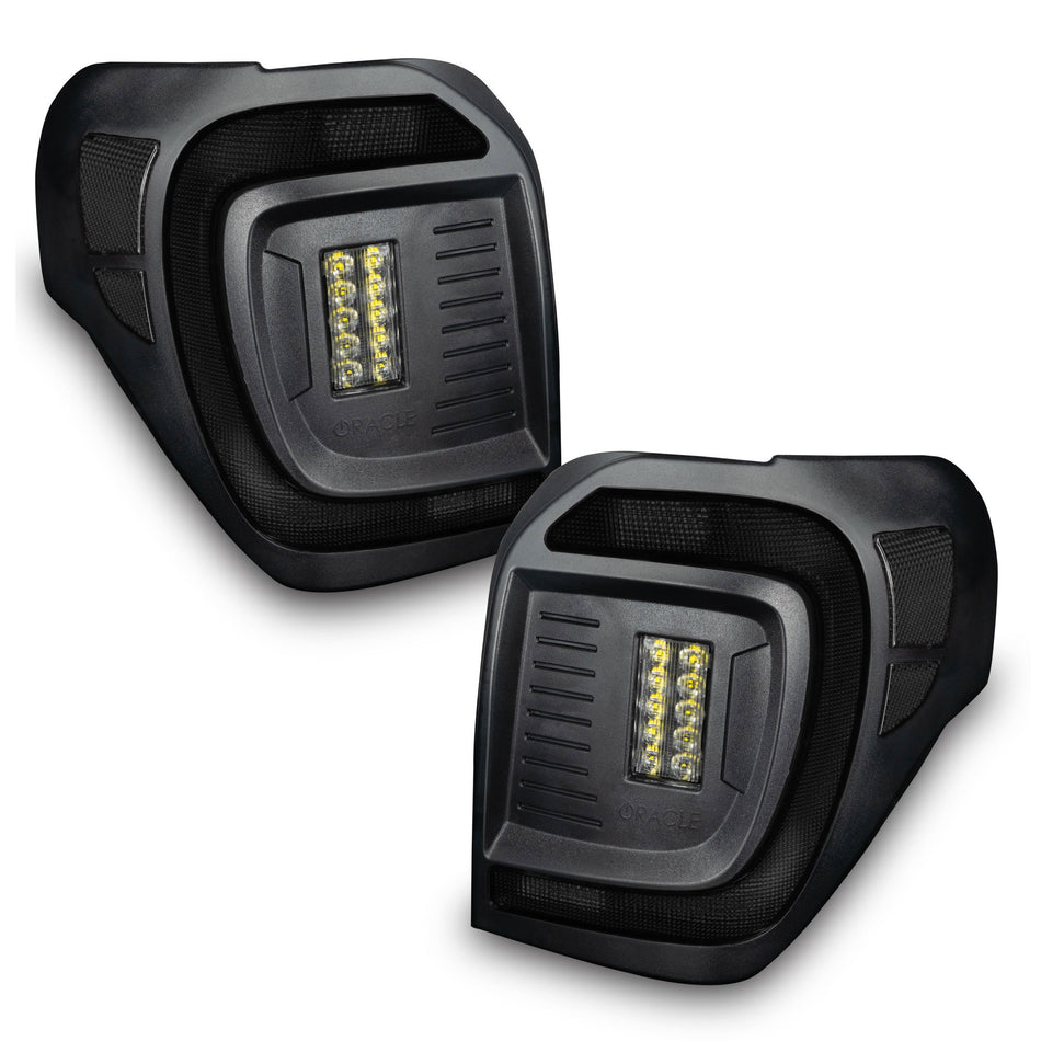 Black Series Flush Style Lensless LED Tail Lights for 2014-2024 Toyota 4Runner, Tinted – B Product (Oracle Lighting 5920-504-T)