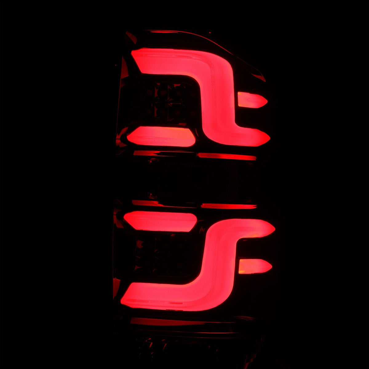 AlphaRex PRO-Series LED Tail Lights for 2014-2021 Toyota Tundra, Red Smoke – AlphaRex 672020, photo 3 of 4