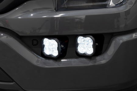 Diode Dynamics SS3 Sport LED Fog Pocket Kit for 2021-2023 Ford F-150, White SAE Fog + White Combo/Driving – ZZ1 (Diode Dynamics DD7310)