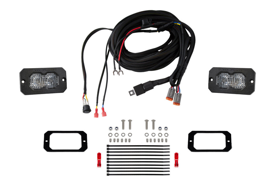 Diode Dynamics Stage Series C2 2.0 Pro Flush Mount LED Reverse Light Kit (Pair) – Diode Dynamics DD7149, photo 1 of 1