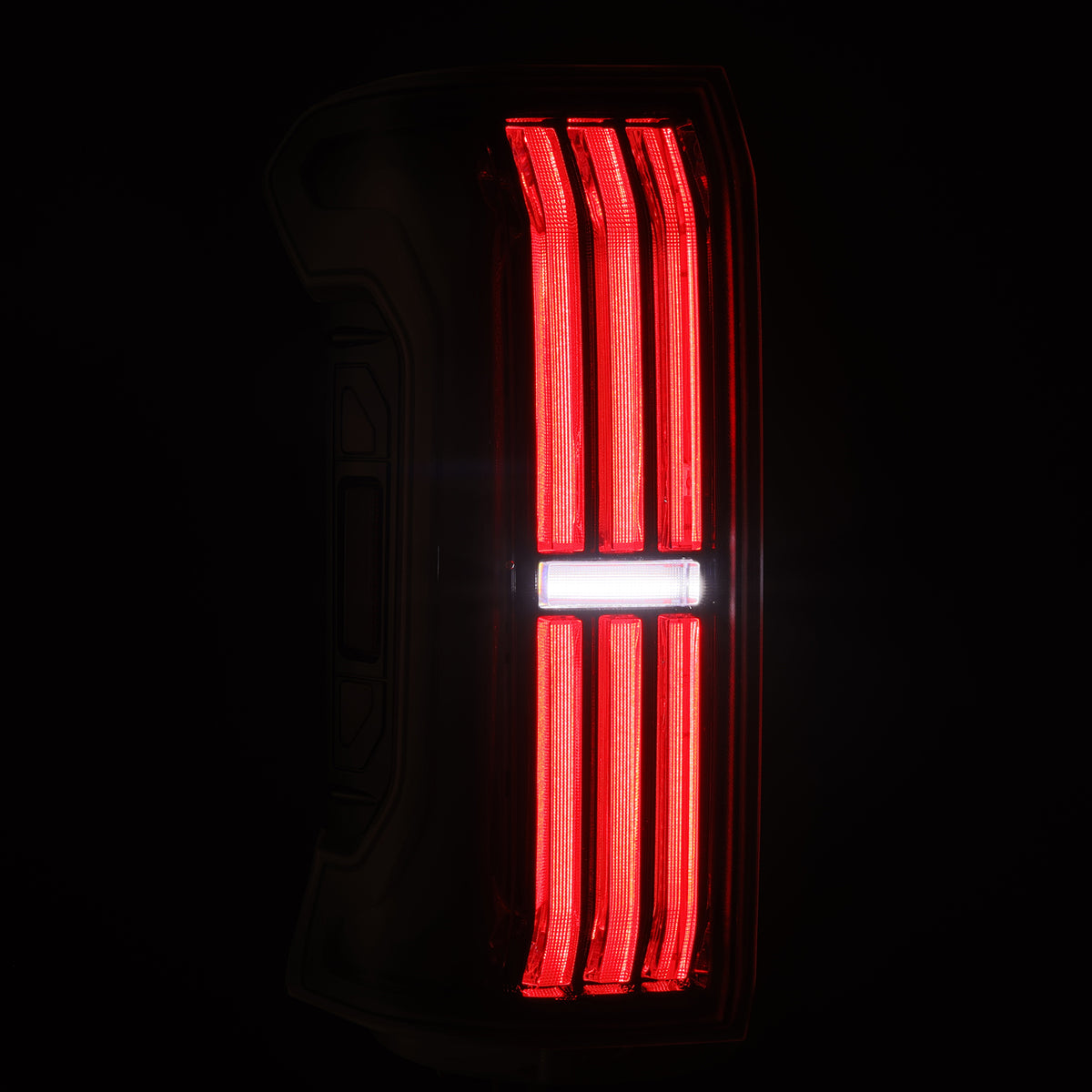 AlphaRex NOVA-Series Prismatic Sequential LED Tail Lights for 2024-2026 Toyota Tacoma, Black with Clear Lens – AlphaRex 679020, photo 5 of 7