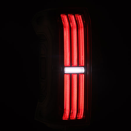 AlphaRex NOVA-Series Prismatic Sequential LED Tail Lights for 2024-2026 Toyota Tacoma, Black with Clear Lens – AlphaRex 679020, photo 5 of 7