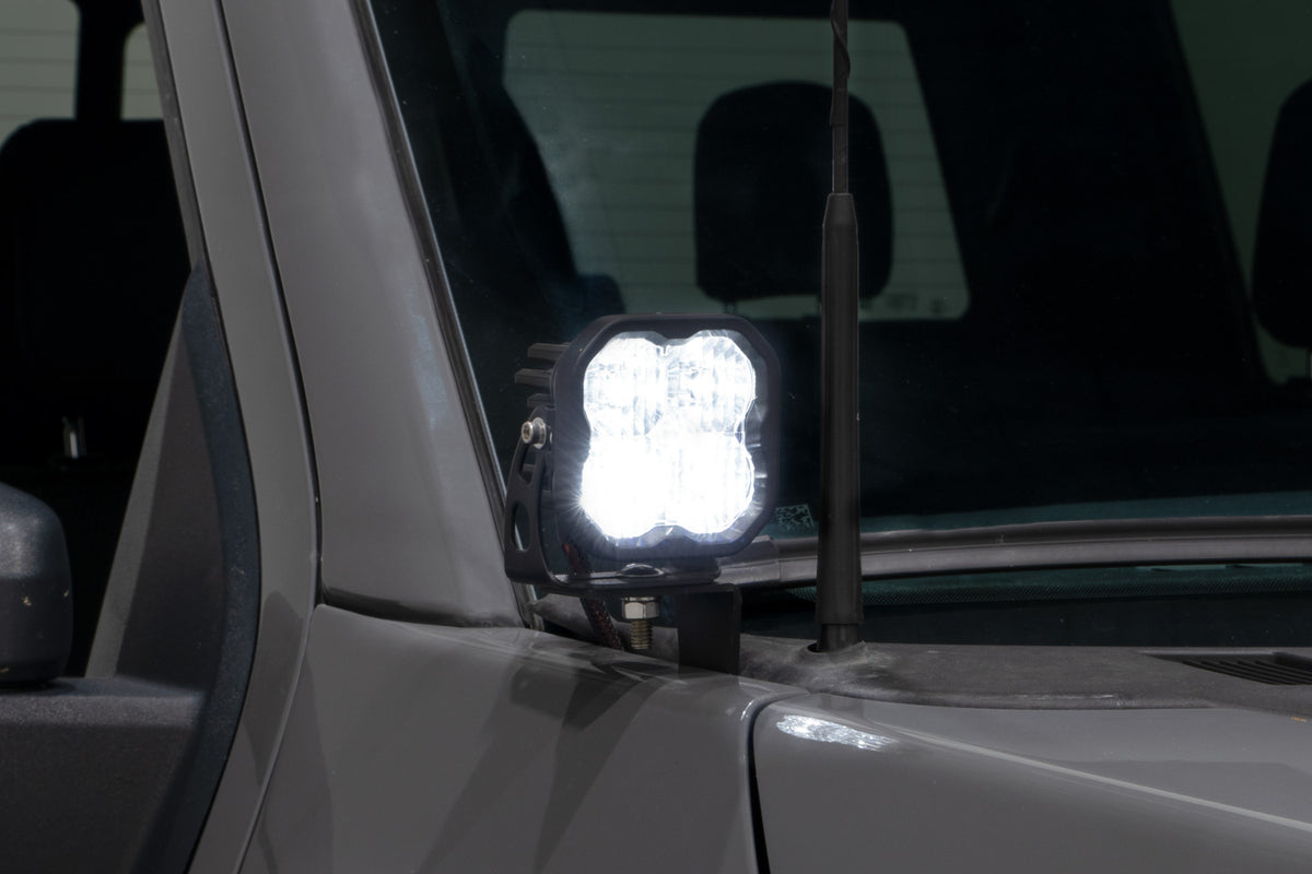 Diode Dynamics Stage Series SS3 Sport Backlit LED Ditch Light Kit for 2021-2026 Ford F-150, White Combo/Driving – ZZ1 (Diode Dynamics DD7369)