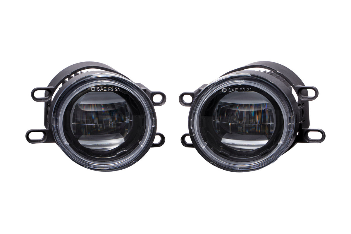 Diode Dynamics Elite Series LED Fog Lamps, Type B, White SAE Fog (Pair) – ZZ3 (Diode Dynamics DD5134P)