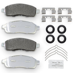 2004-2009 Ford F-150 Front Brake Pads, Galvanized, D1011