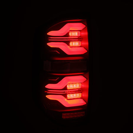 AlphaRex LUXX-Series Sequential LED Tail Lights for 2014-2021 Toyota Tundra, Alpha-Black – AlphaRex 672030, photo 4 of 6