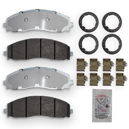 2023-2025 Ford F-250/F-350 Rear Brake Pads, D2491 – NRS Brakes NS2491, photo 1 of 2