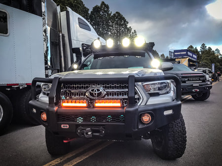 Shocker 12″ Dual Action Light Bar, Trail Amber Elliptical – VisionX Shocker (Vision X Lighting SHK-BV6WPA)