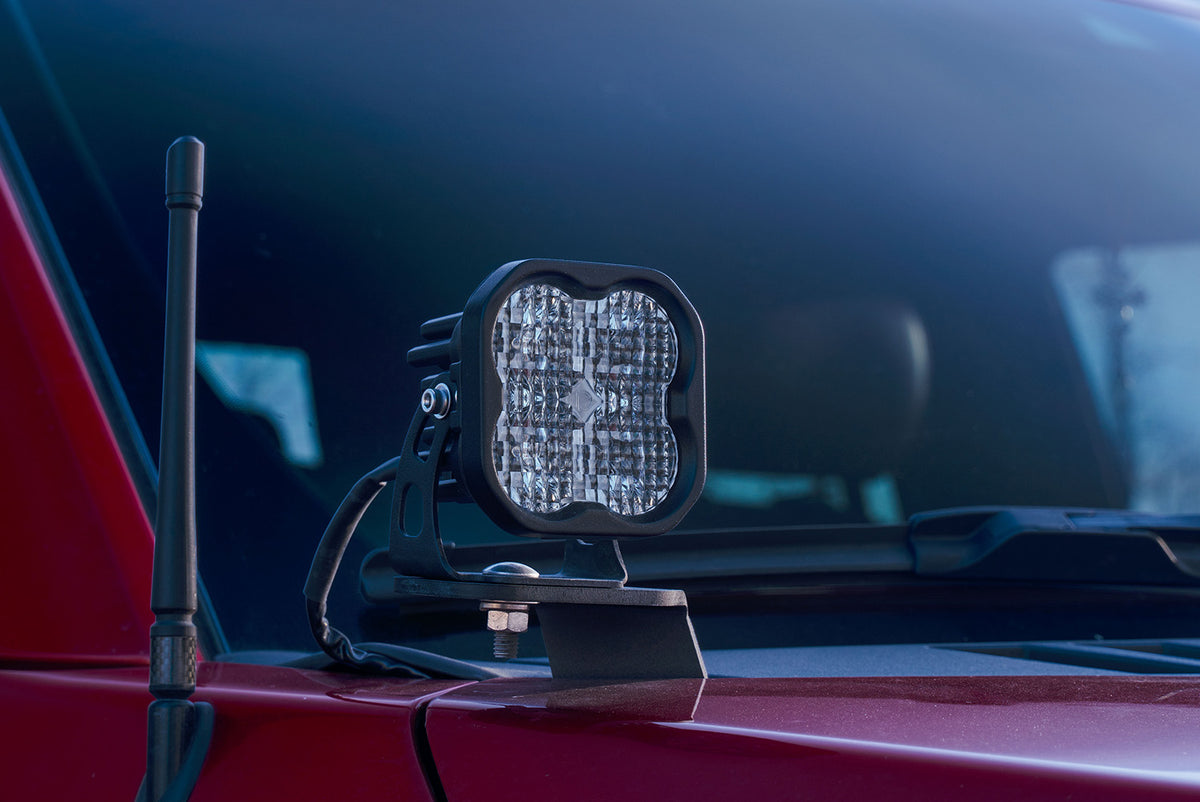 Diode Dynamics Stage Series SS3 Sport Backlit LED Ditch Light Kit for 2015-2020 Ford F-150/Raptor, Yellow Combo/Driving – ZZ2 (Diode Dynamics DD6568)