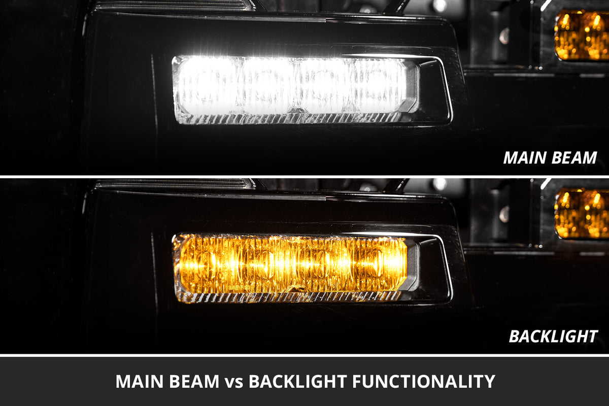 Diode Dynamics SS6 Sport LED Fog Light Kit for 2024-2026 Toyota Tacoma, White SAE Fog (Pair) – ZZ4 (Diode Dynamics DD8843)
