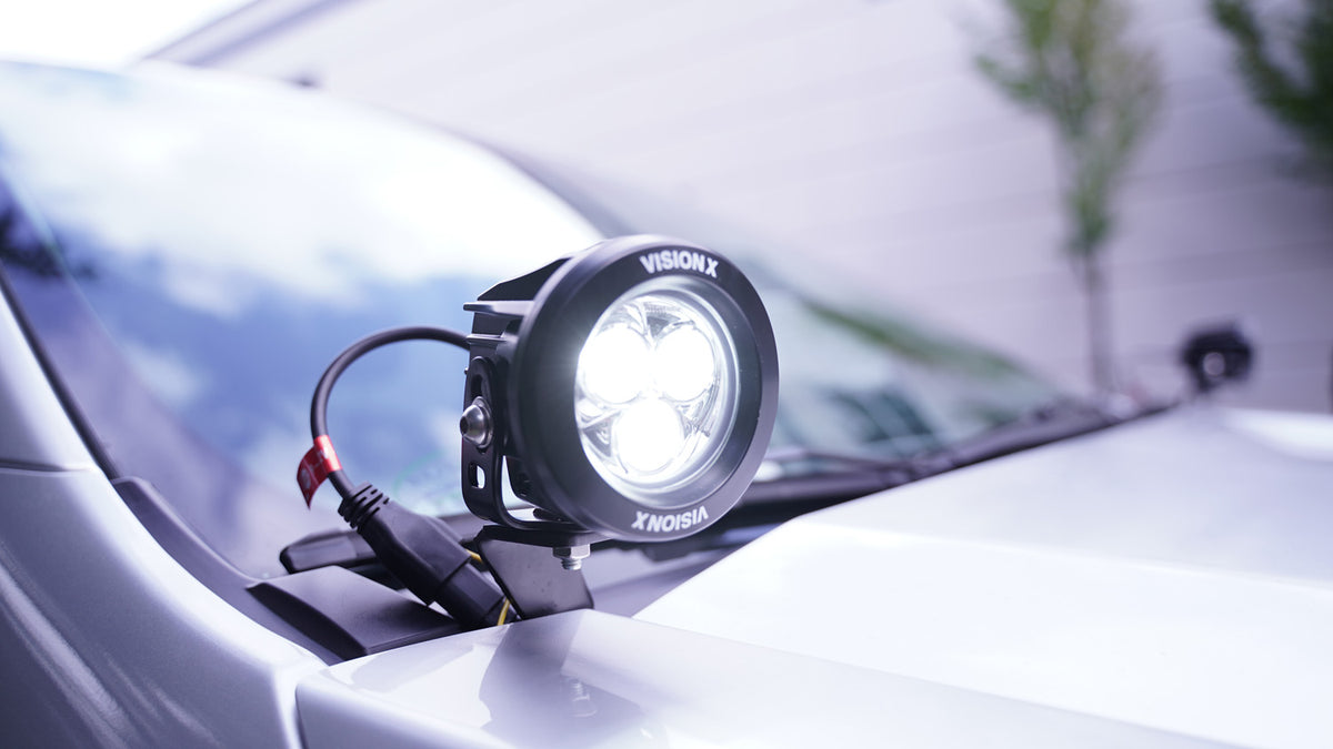 CG2 3.7″ Multi-LED Cannon (Single) – VisionX MiniCannon CG2 Round (Vision X Lighting CG2-CPM310KIT)