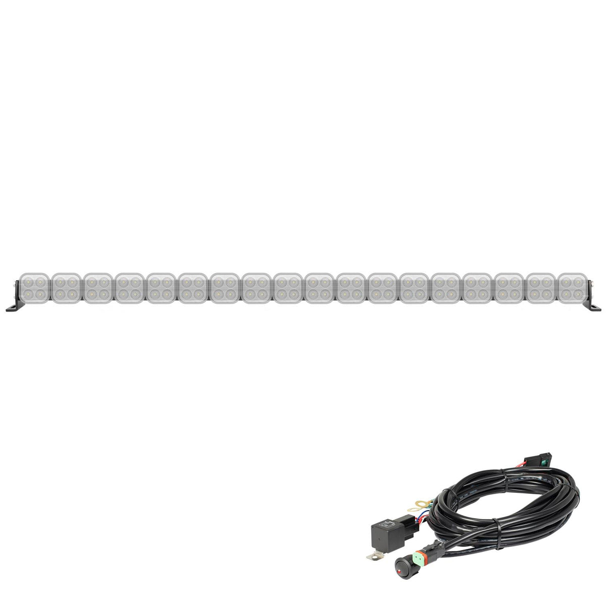 50" Unite Curved Mounting Bar Kit - Rail Only – main (Vision X Lighting VXU-CMB50EMH)