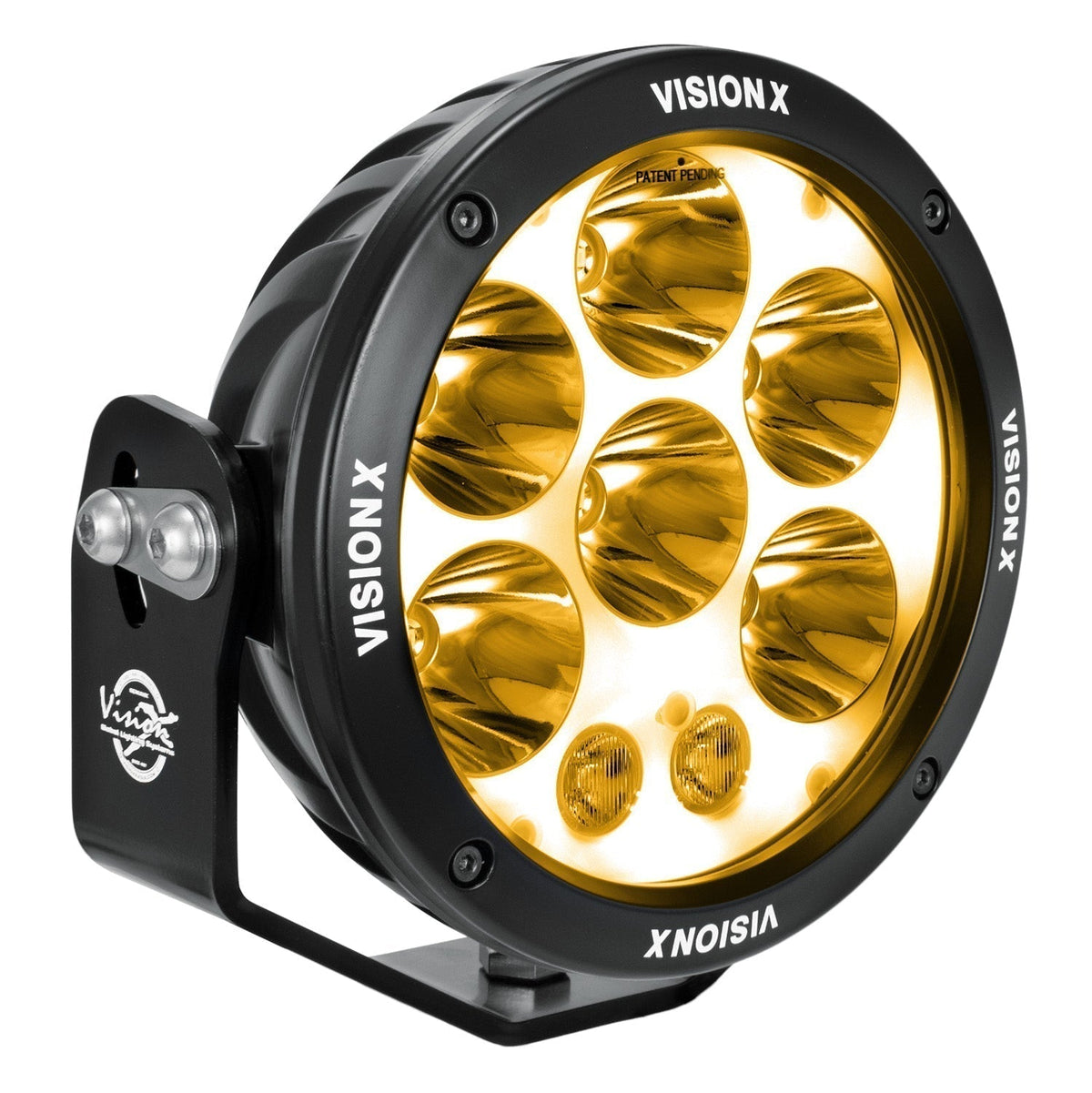 6.7″ ADV Amber Halo Light Cannon (Single) – kit (Vision X Lighting CGA-CPMHA8M)