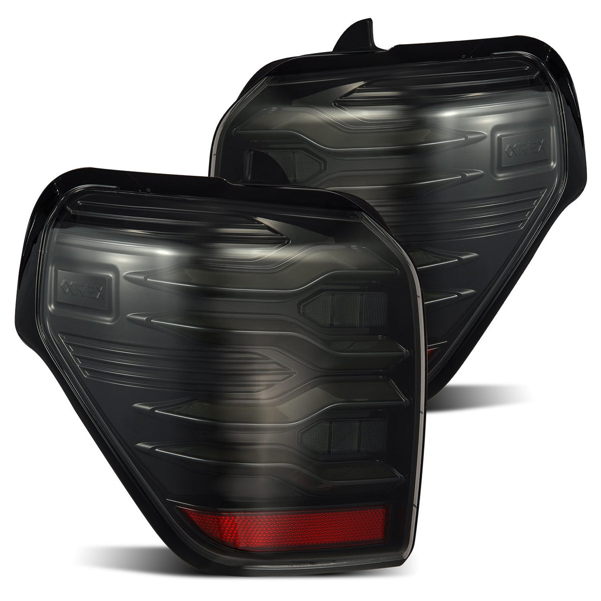 AlphaRex LUXX-Series Sequential LED Tail Lights for 2010-2024 Toyota 4 ...