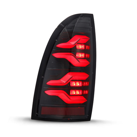 AlphaRex LUXX-Series Sequential LED Tail Lights for 2005-2015 Toyota Tacoma, Alpha-Black – AlphaRex 680050, photo 3 of 7