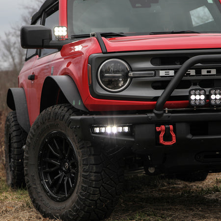 8″ XPL SAE Fog Light Bar – XPL SAE lifestyle (Vision X Lighting XPL-SAE4EMH)