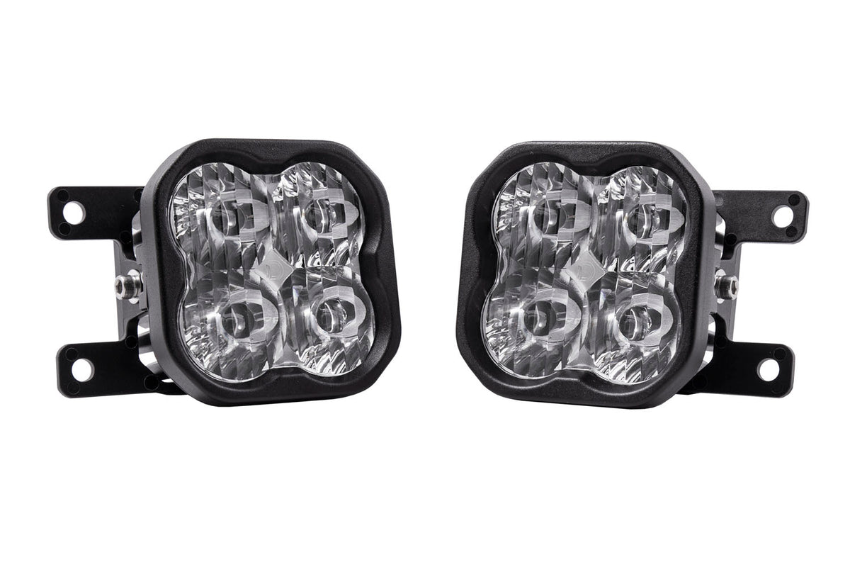 Diode Dynamics SS3 Pro LED Fog Light Kit, Type AS, White SAE Fog (Pair) – ZZ3 (Diode Dynamics DD6991)