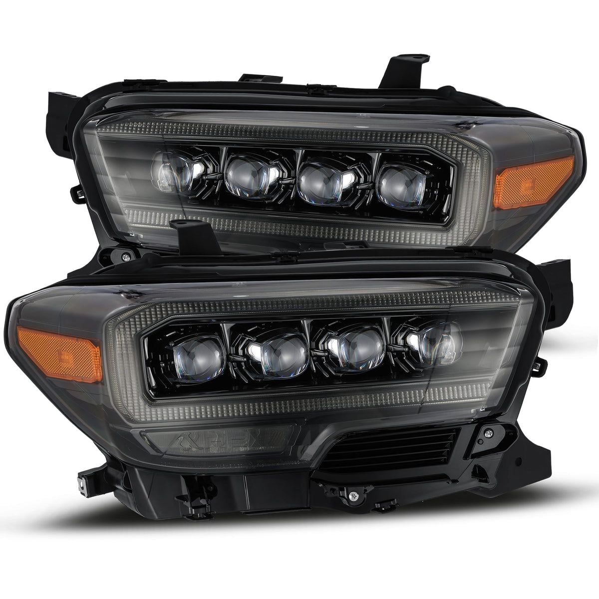 AlphaRex NOVA-Series LED Projector Headlights for 2016-2023 Toyota Tacoma, Alpha-Black – AlphaRex 880705, photo 1 of 6