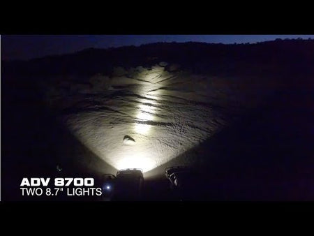 6.7″ ADV Amber Halo Light Cannon (Single) – video 2